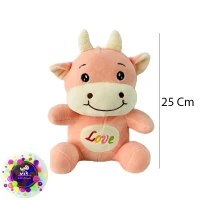 عروسک گاو نانو 25 سانت نرم و ضد حسایت