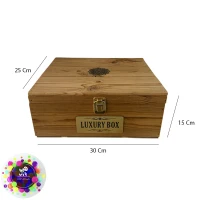 جعبه هدیه چوبی لوکس مدل Luxury Box